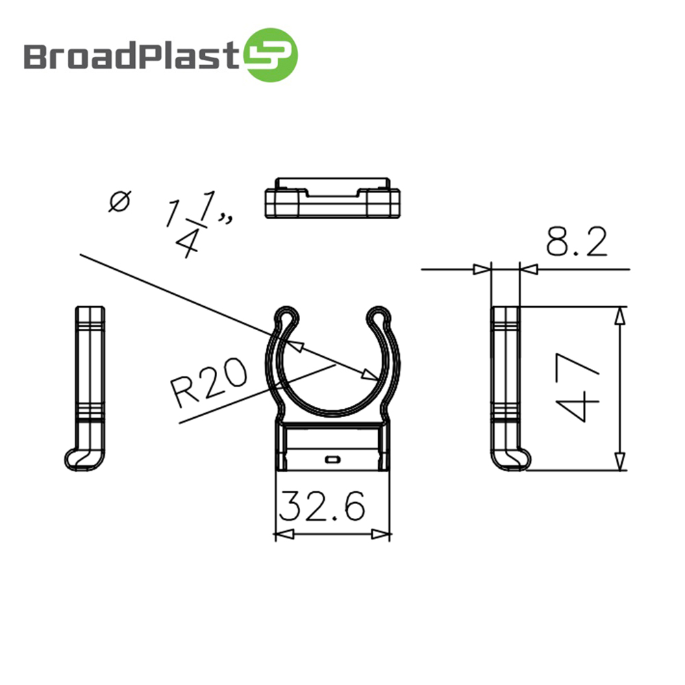 Folding Paddle Clip