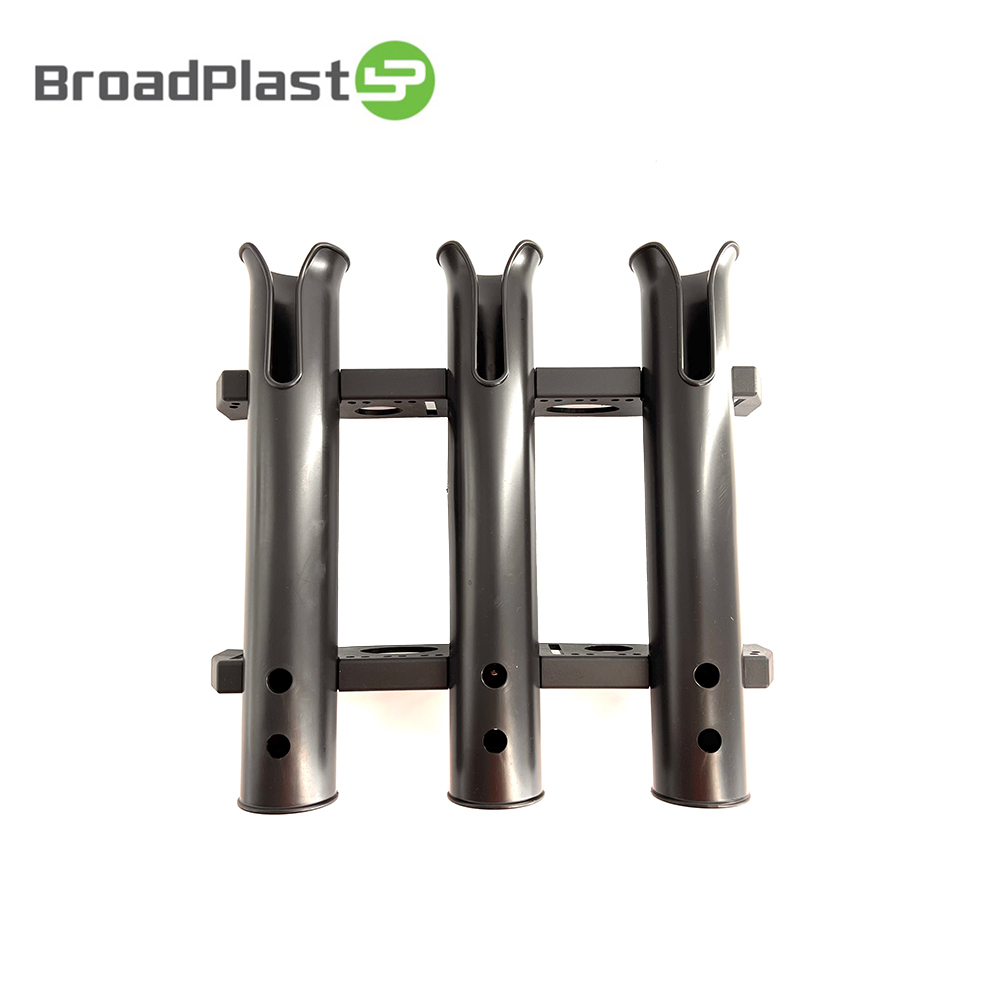 Three Pole Deck Mount Rod Holder