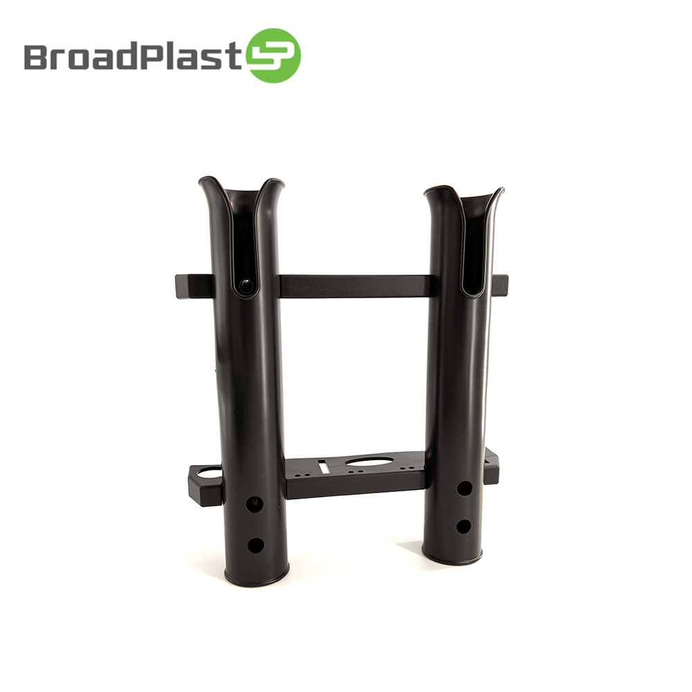 Two Pole Deck Mount Rod Holder